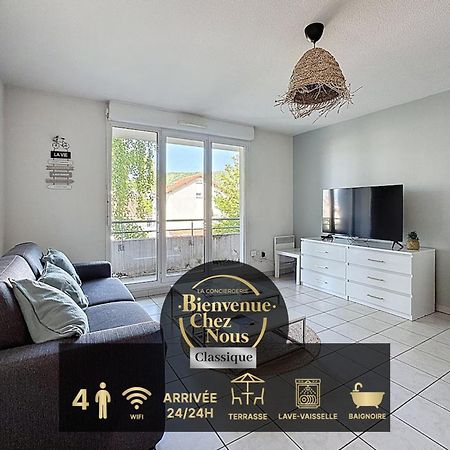 Sejour Cosy - Lit 180X200 - Wifi - Parking Lägenhet Clermont-Ferrand Exteriör bild